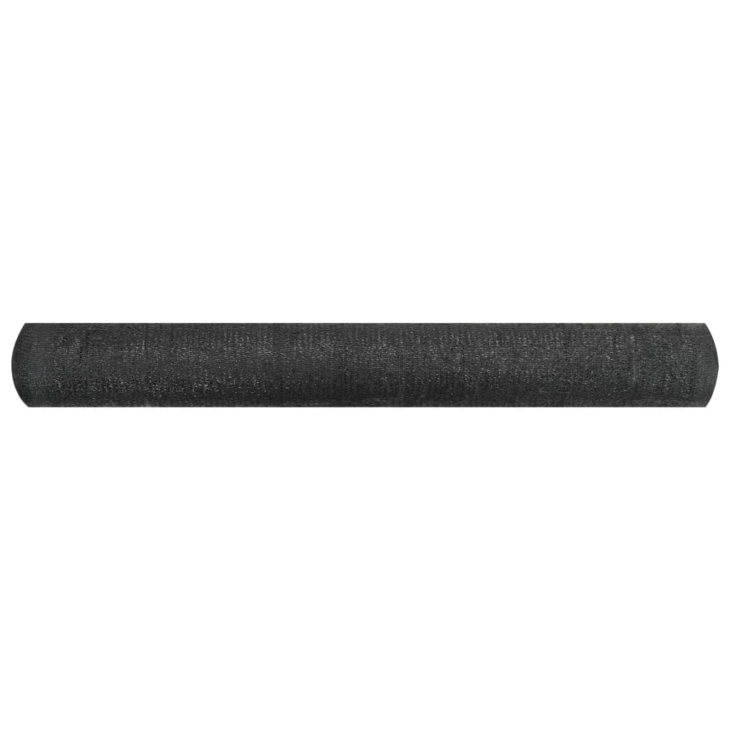 Mreža za privatnost crna 1,2 x 10 m HDPE 150 g/m²