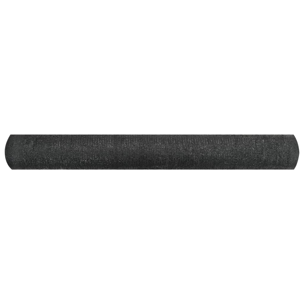 Mreža za privatnost crna 1,8 x 50 m HDPE 195 g/m²