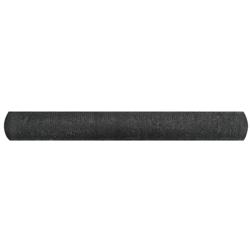 Mreža za privatnost crna 2 x 10 m HDPE 195 g/m²