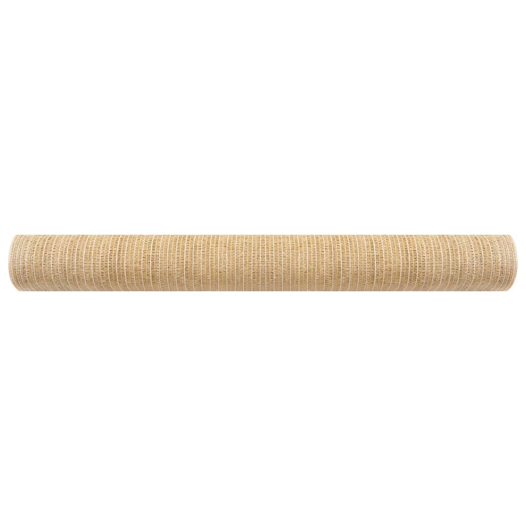 Mreža za privatnost bež 2 x 10 m HDPE 75 g/m²