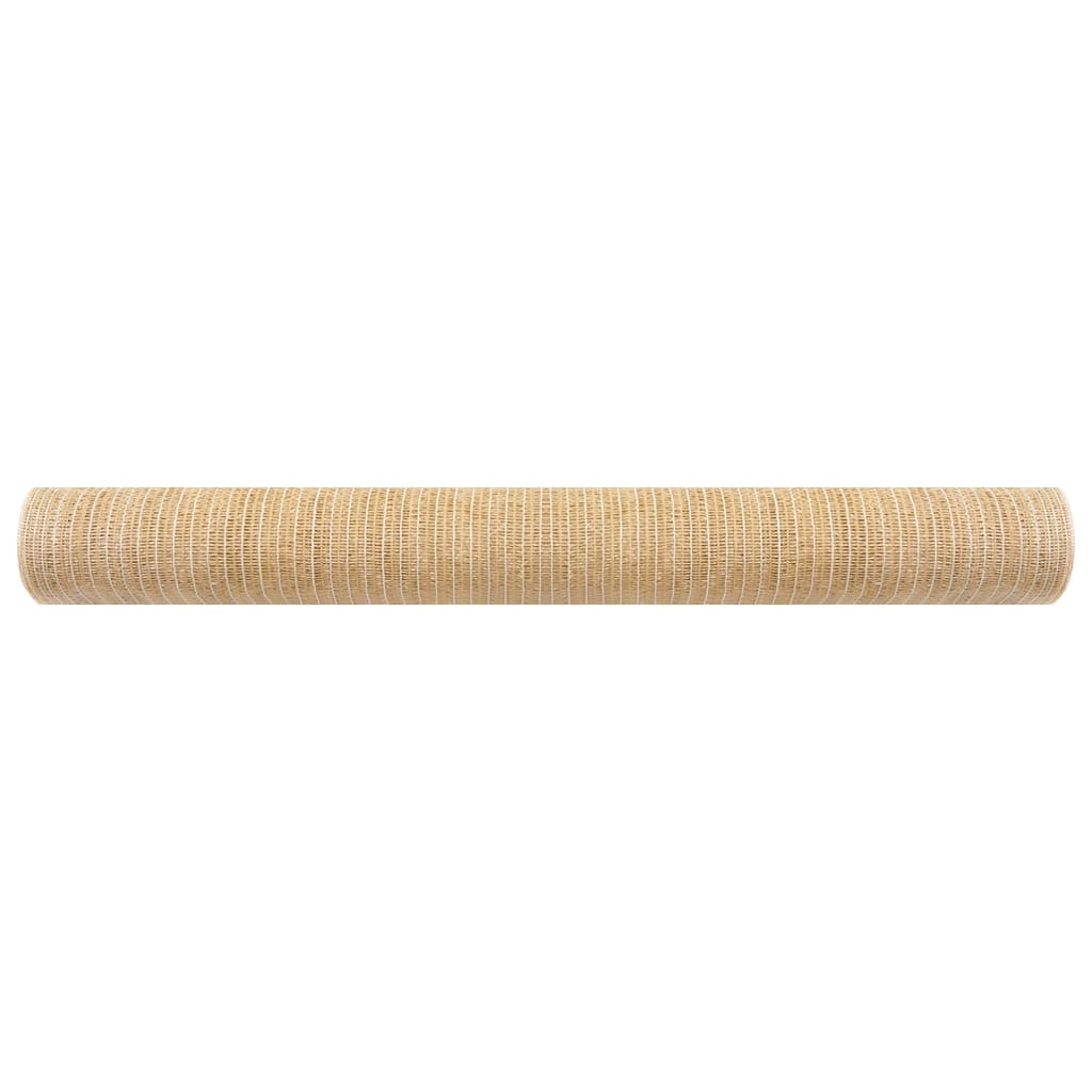 Mreža za privatnost bež 1,5 x 25 m HDPE 150 g/m²