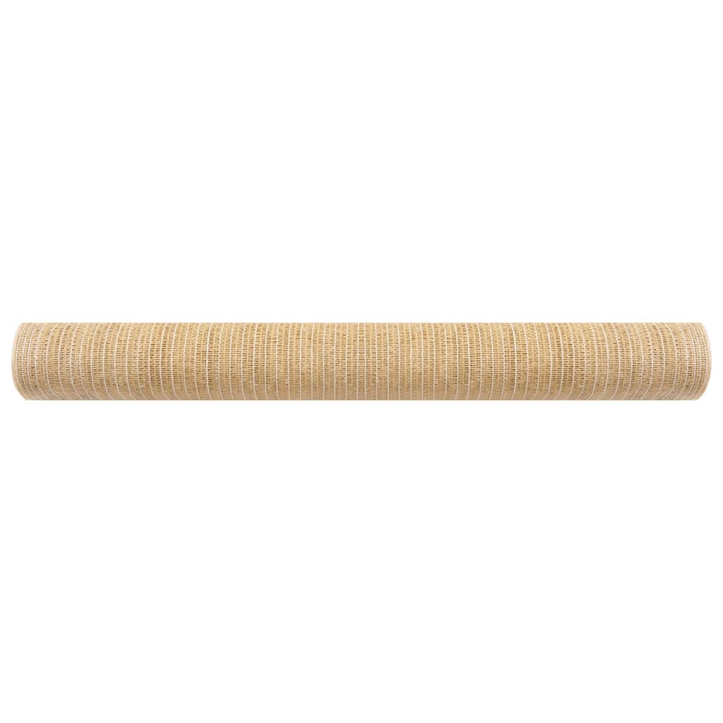 Mreža za privatnost bež 1 x 50 m HDPE 195 g/m²