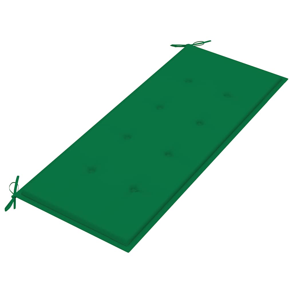 Vrtna klupa s jastukom 120 cm od bambusa