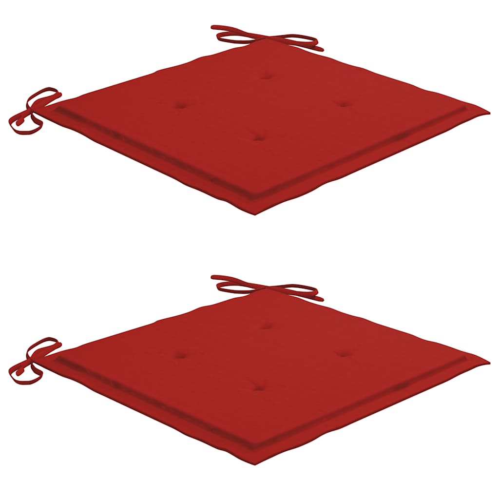 Vrtne blagovaonske stolice s jastucima 2 kom od bagremovog drva
