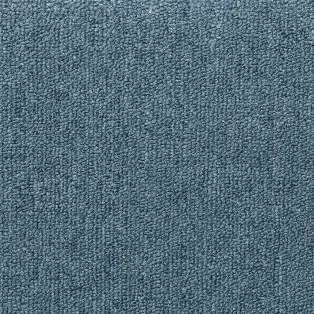Prostirke za stepenice 15 kom 65x21x4 cm morsko plave pravokutne rubove