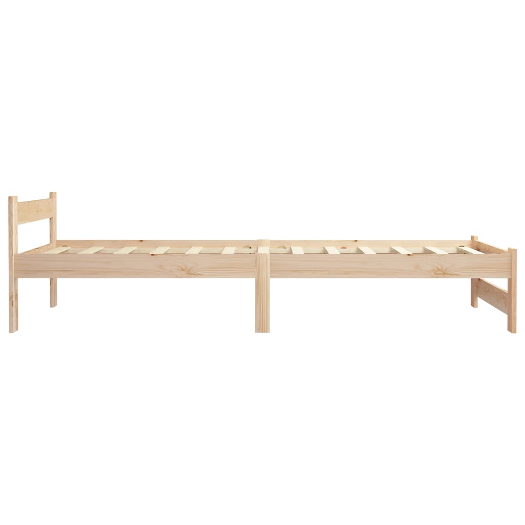 Okvir za krevet od masivne borovine 90 x 200 cm
