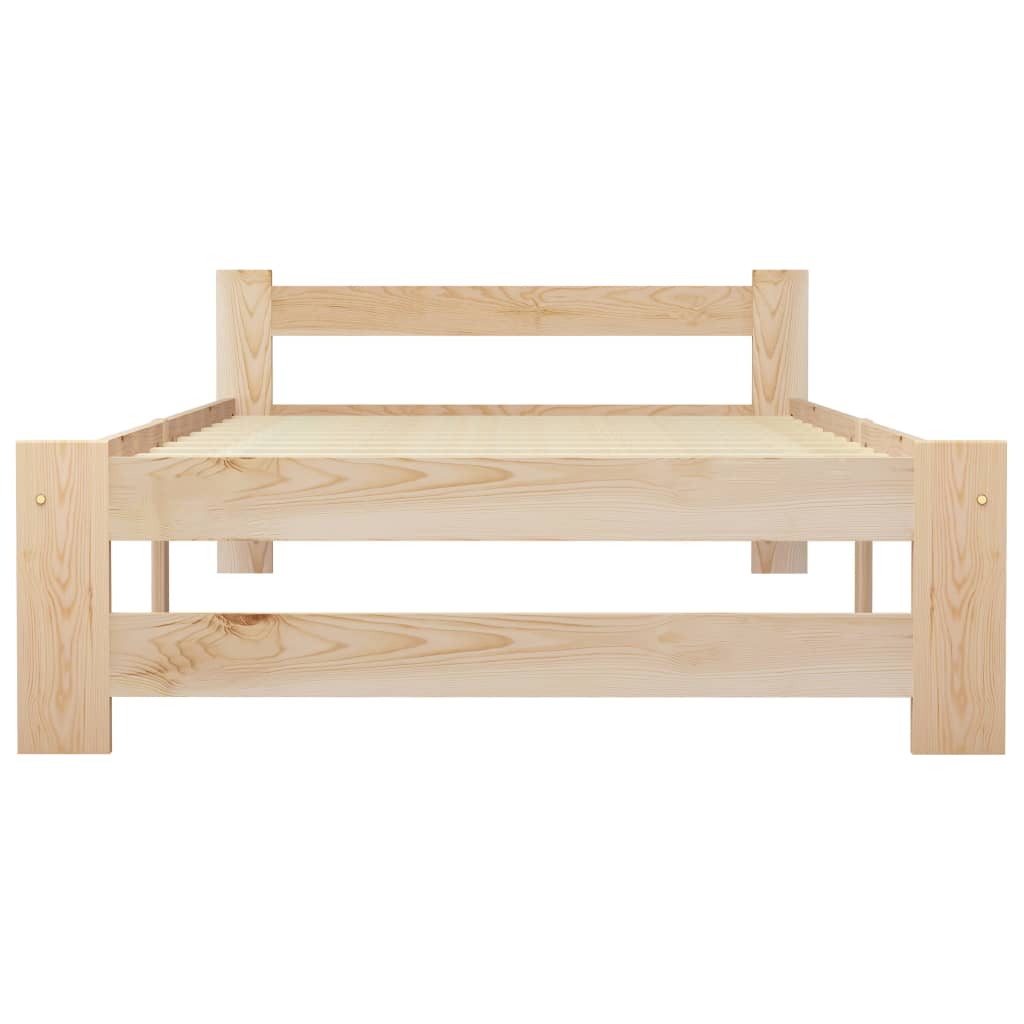 Okvir za krevet od masivne borovine 100 x 200 cm