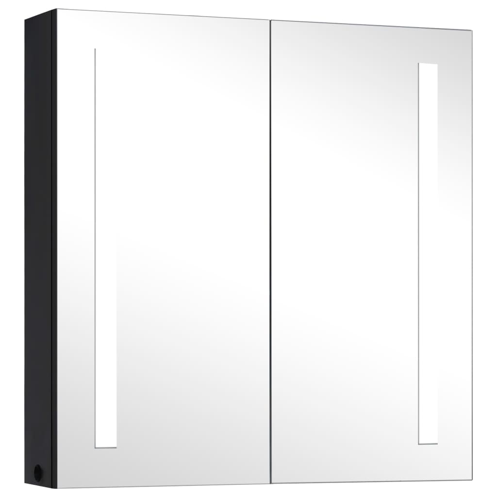 LED kupaonski ormarić s ogledalom 62 x 14 x 60 cm