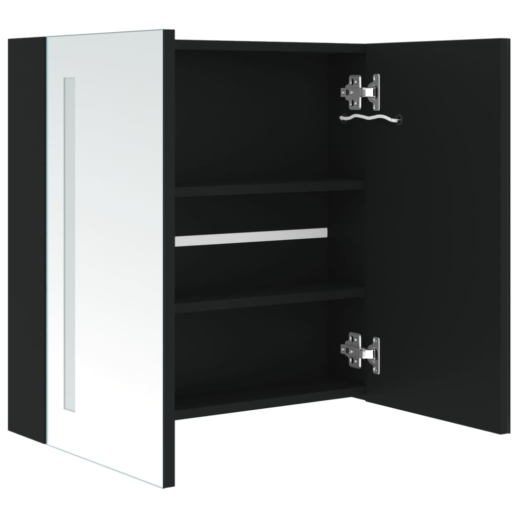 LED kupaonski ormarić s ogledalom 62 x 14 x 60 cm