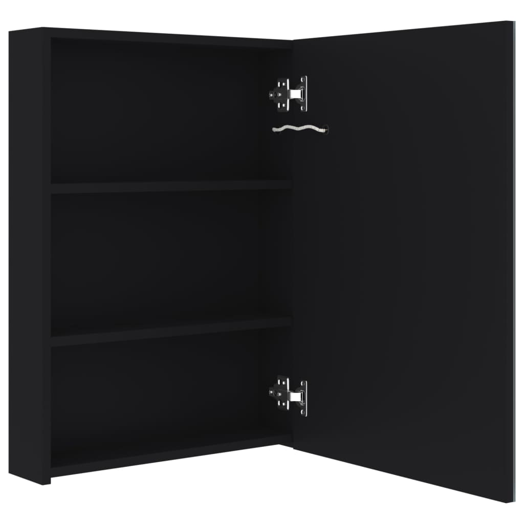 LED kupaonski ormarić s ogledalom 50 x 13 x 70 cm