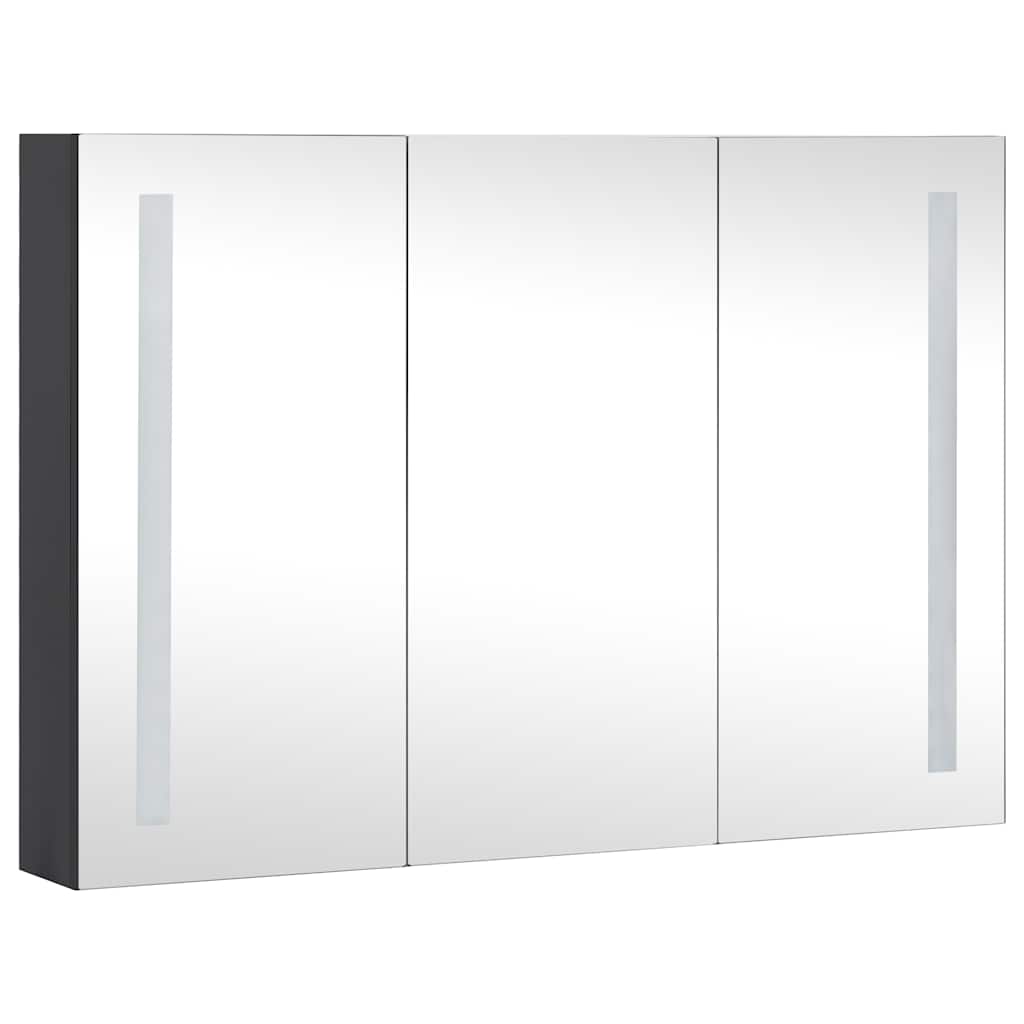 LED kupaonski ormarić s ogledalom 89 x 14 x 62 cm
