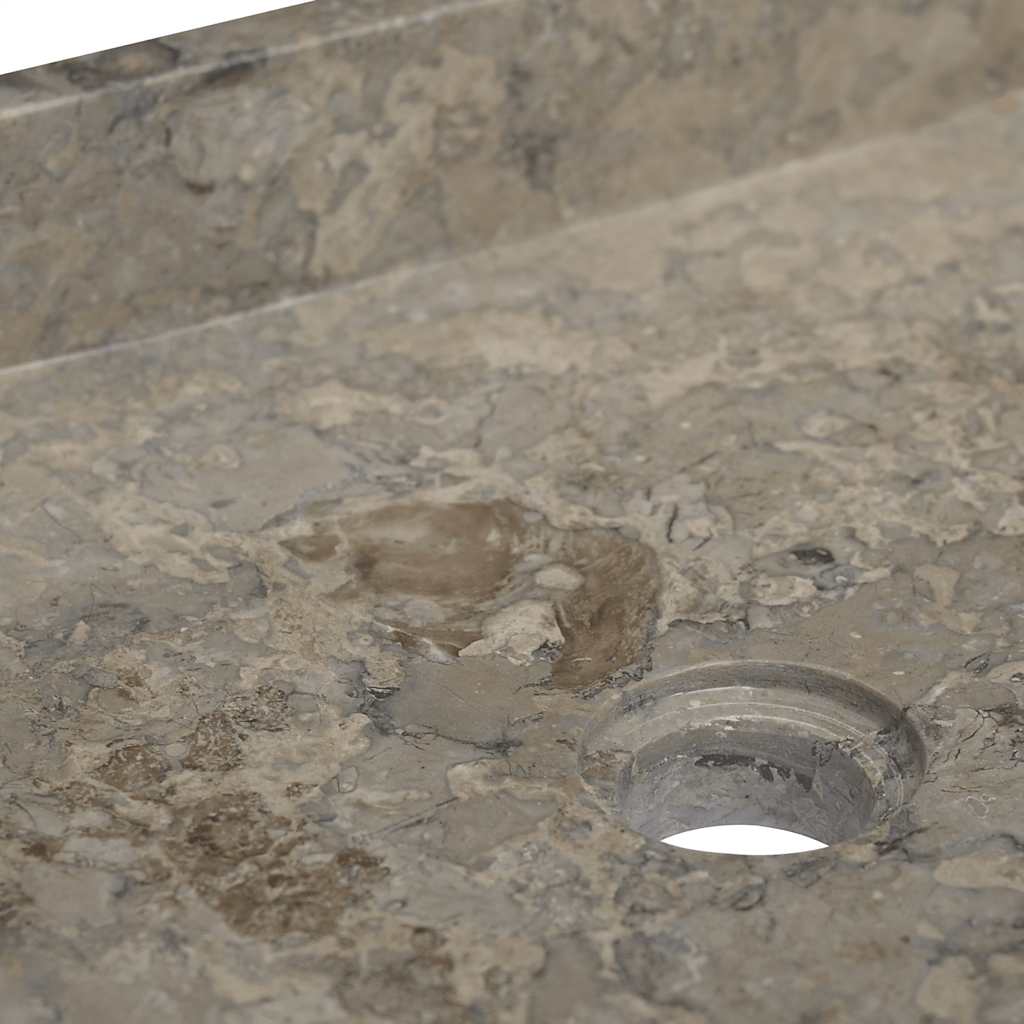 Umivaonik sivi 40 x 40 x 10 cm mramorni