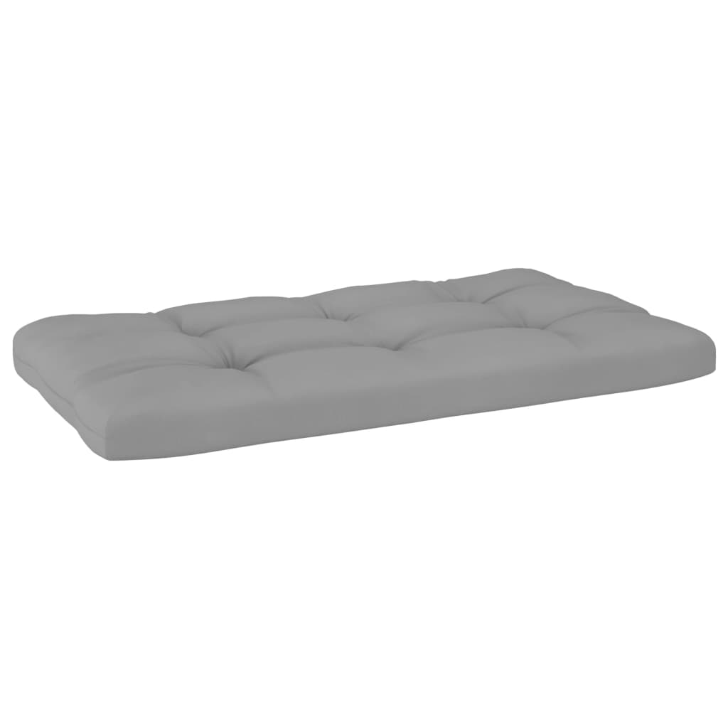 Srednja vrtna sofa od paleta od sivo impregnirane borovine