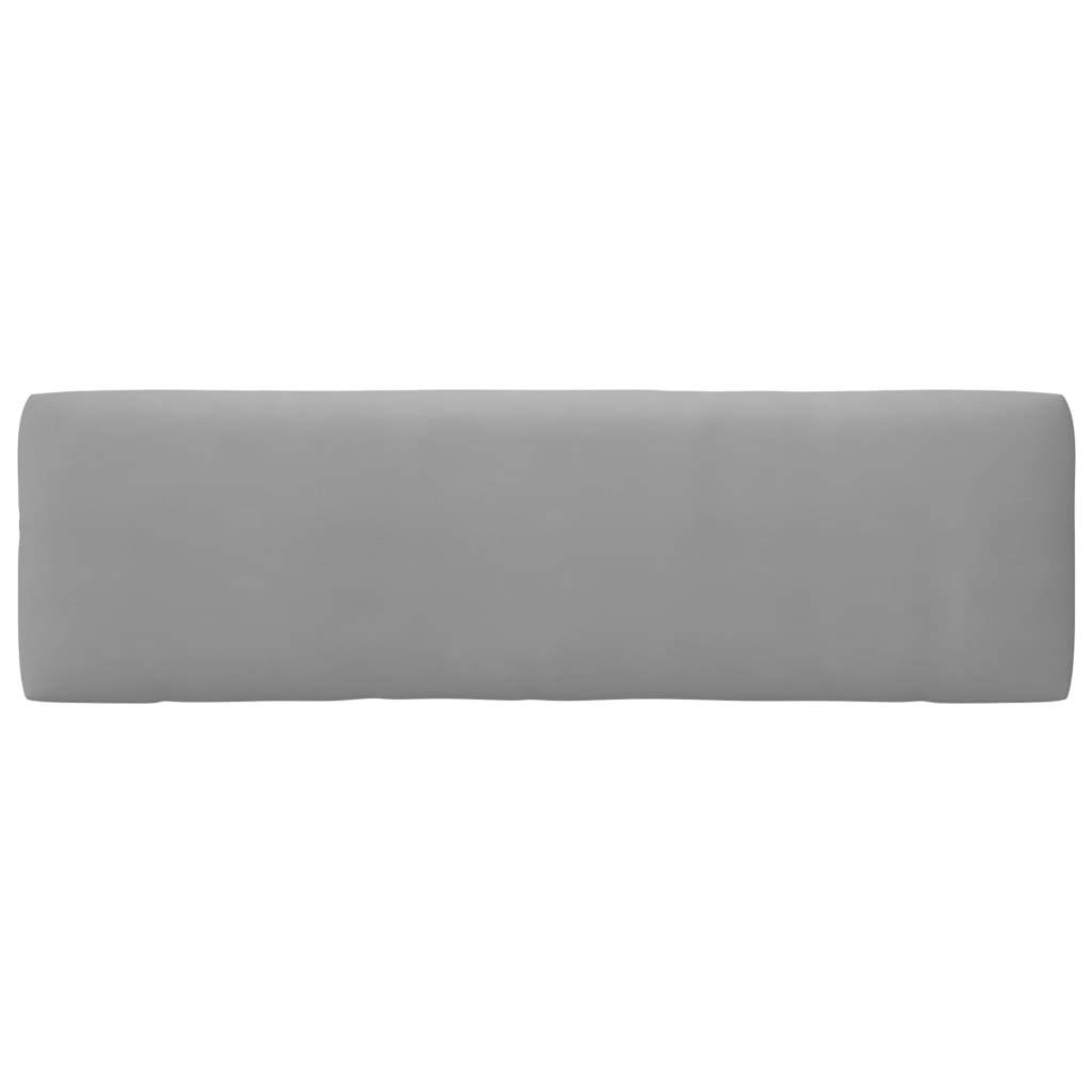 Srednja vrtna sofa od paleta od sivo impregnirane borovine