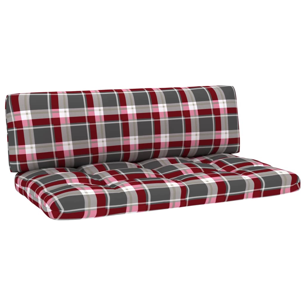 Srednja vrtna sofa od paleta od sivo impregnirane borovine