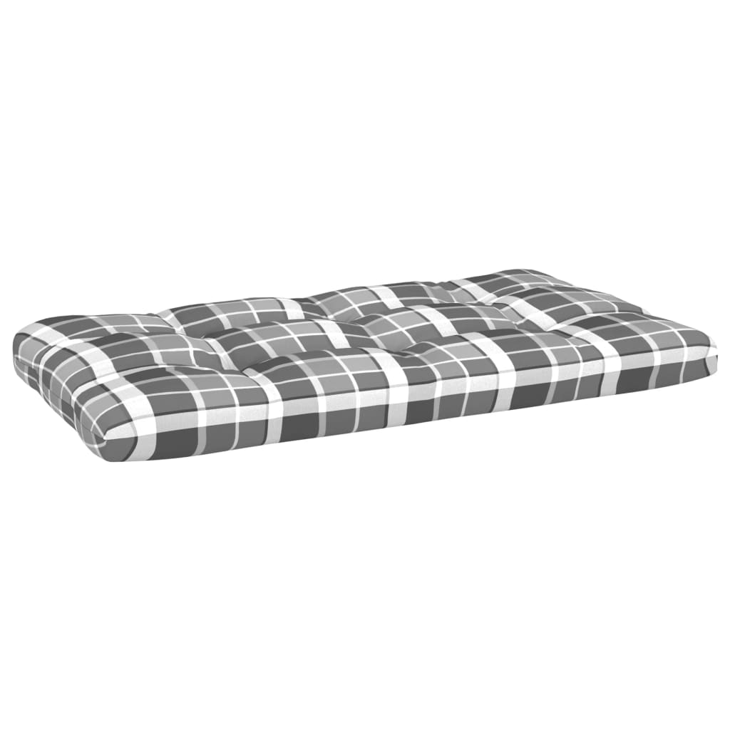Srednja vrtna sofa od paleta od sivo impregnirane borovine