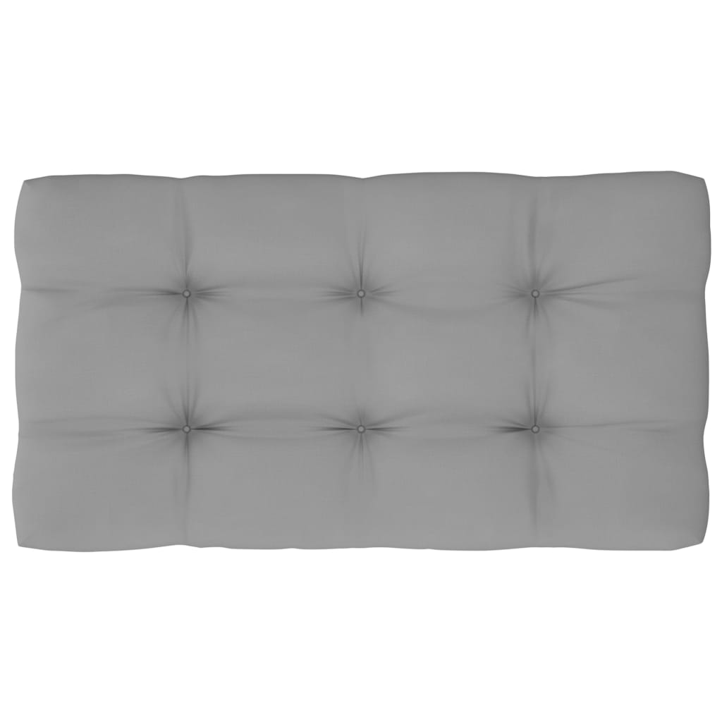 Srednja vrtna sofa od paleta od bijelo impregnirane borovine
