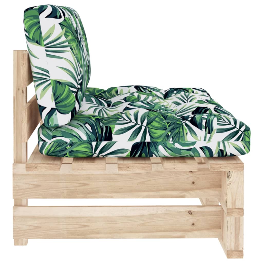 Srednja vrtna sofa od paleta od impregnirane borovine