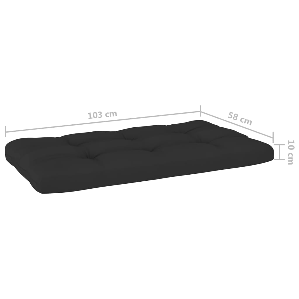 Kutna vrtna sofa od paleta od bijelo impregnirane borovine