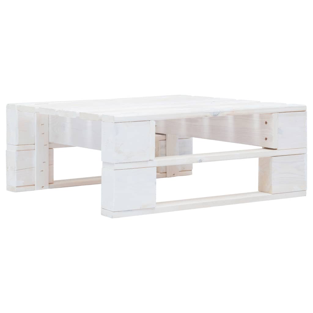 6-dijelna garnitura od paleta od bijelo impregnirane borovine