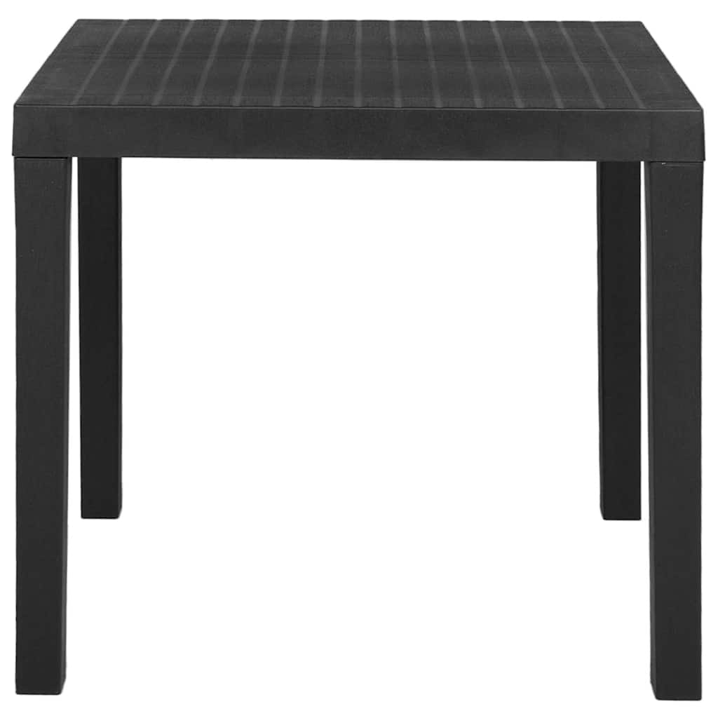 Vrtni stol sivi 79 x 65 x 72 cm plastični