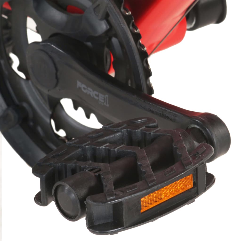 Brdski bicikl 21 brzina kotači od 27,5 " okvir od 38 cm crveni