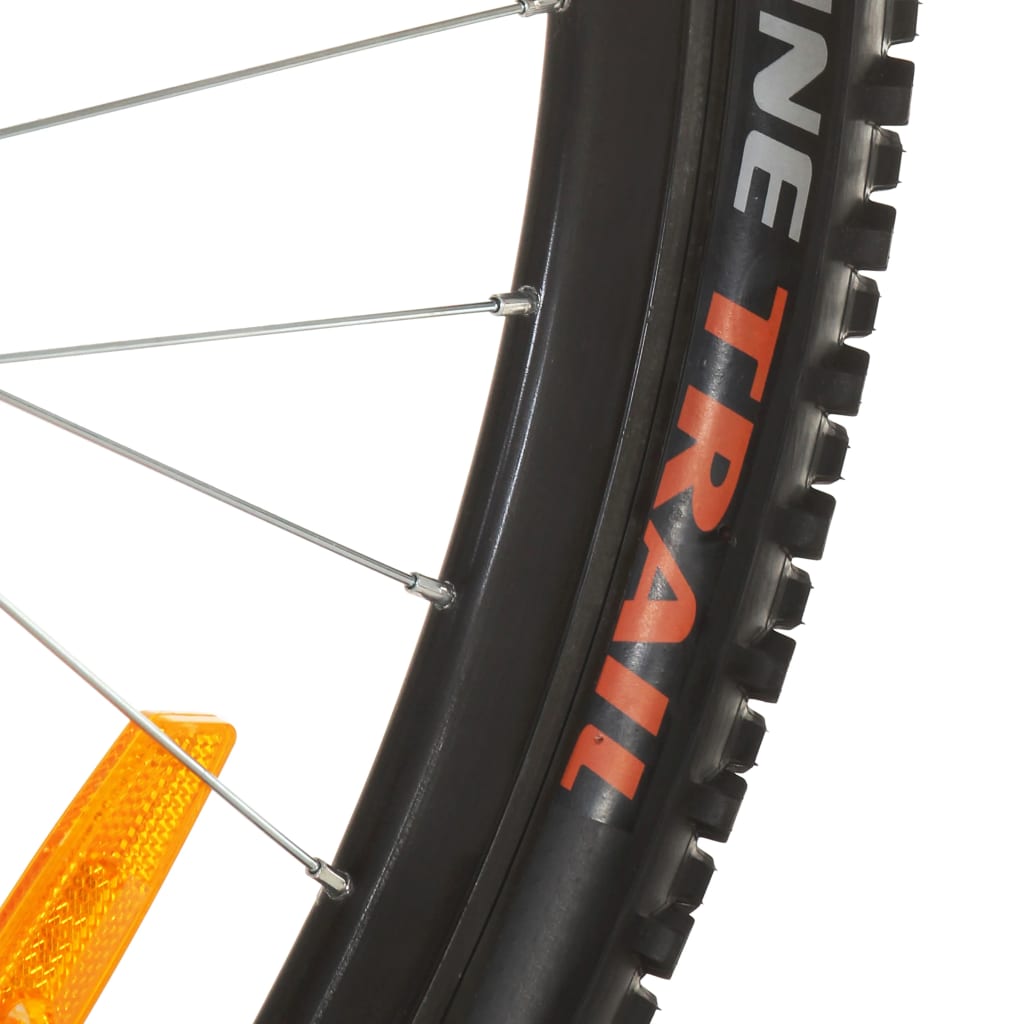 Brdski bicikl 21 brzina kotači od 27,5 " okvir od 42 cm crveni