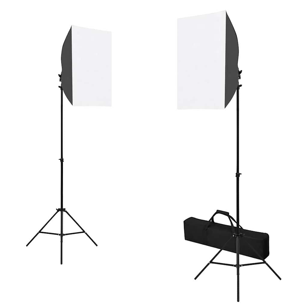Fotografska oprema sa softboxovima, pozadinom i reflektorom