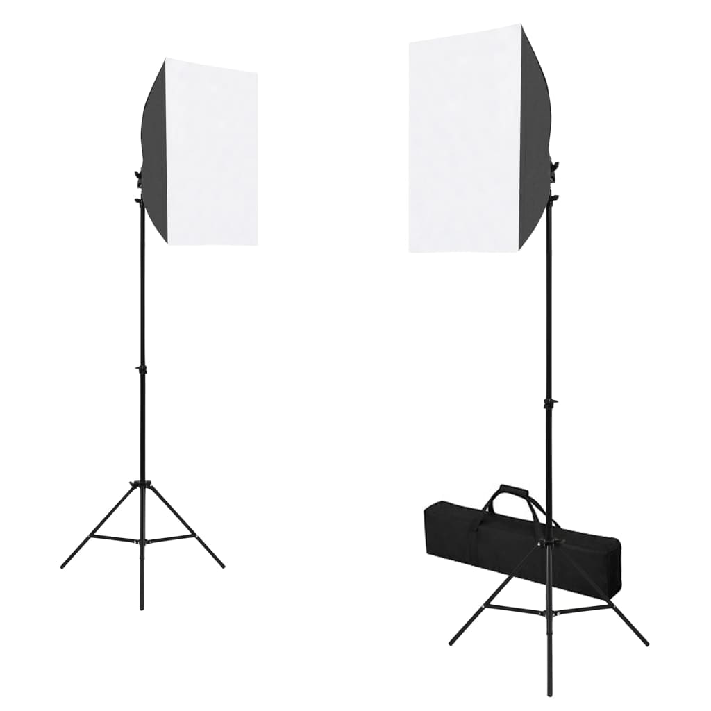 Fotografska oprema sa softboxovima, pozadinom i reflektorom