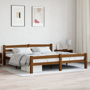 Okvir za krevet od masivne borovine boja meda 180 x 200 cm