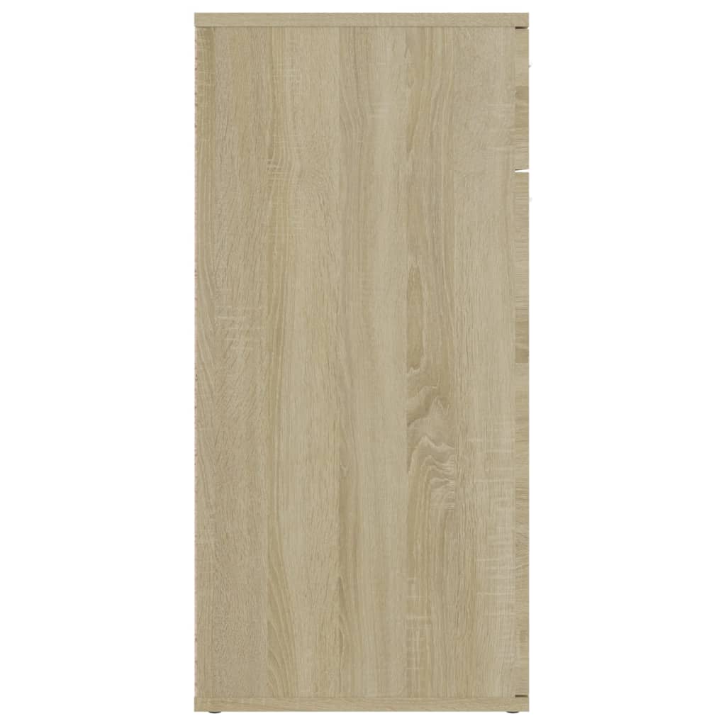 Komoda boja hrasta sonome 80 x 36 x 75 cm od konstruiranog drva