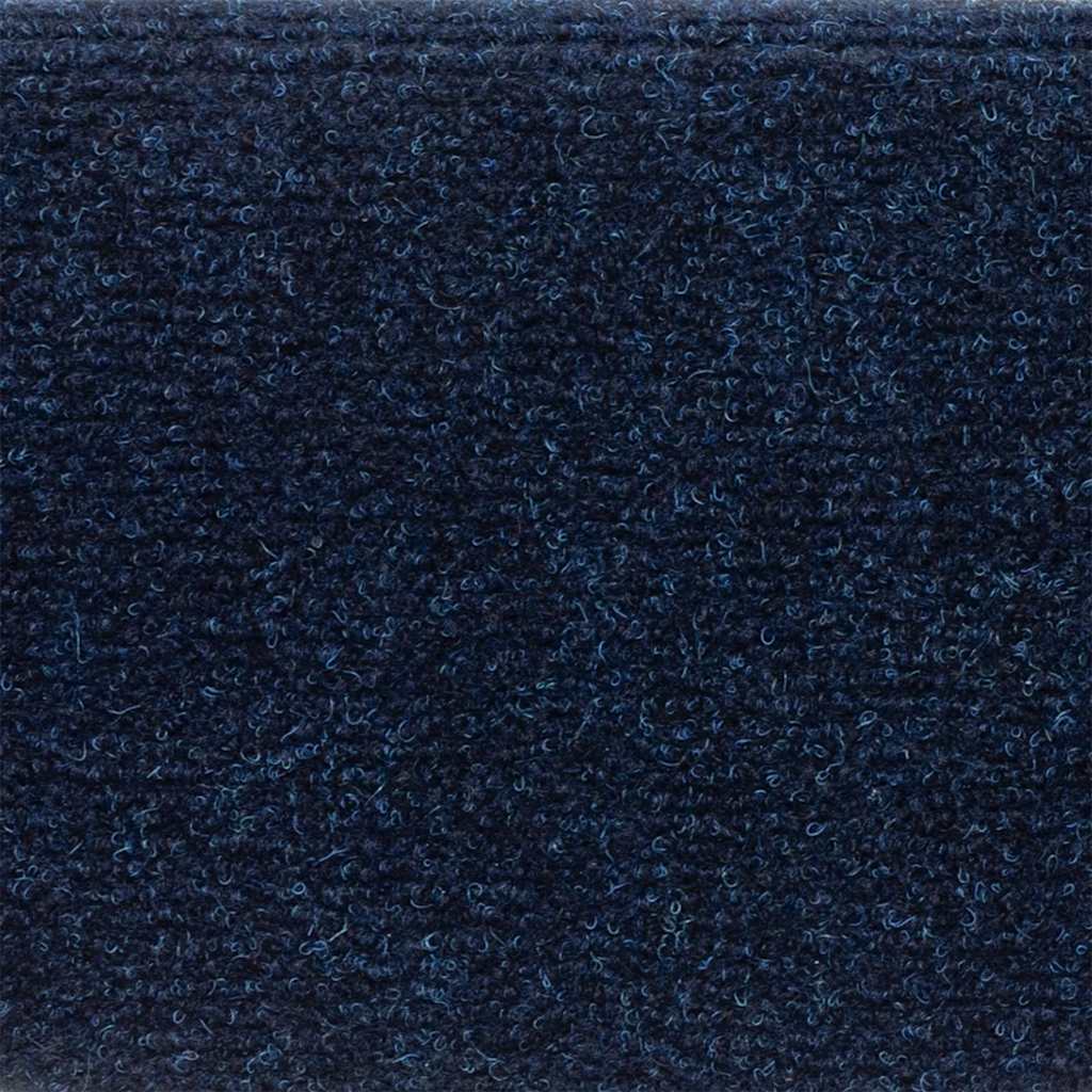 Prostirke za stepenice, samoljepljive, 5 kom. 56x17x3 cm, tamnoplave, poluokrugle