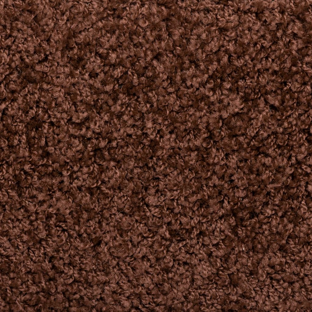 Prostirke za stepenice 10 kom 65x21x4 cm smeđe pravokutne rubove