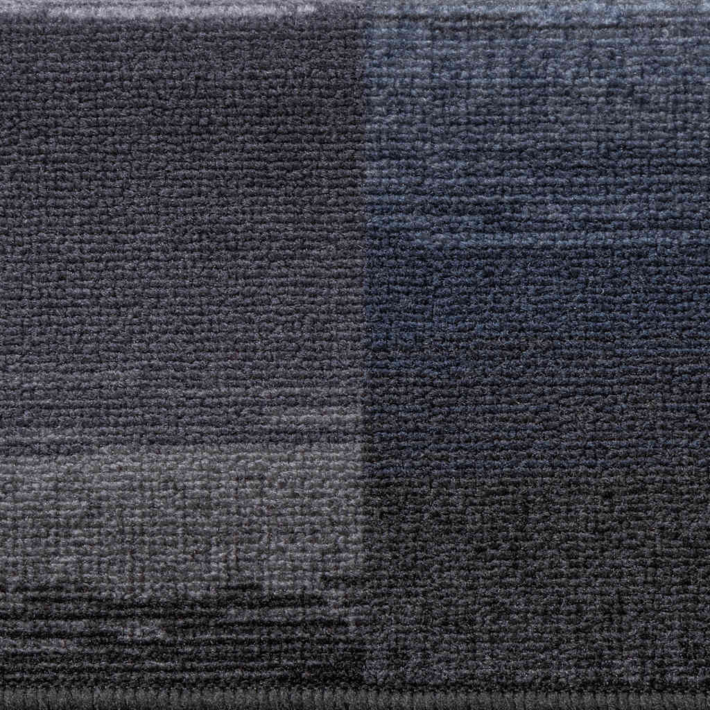 Otirači za stepenice samoljepljivi 10 kom 65x21x4 cm crno-sivi
