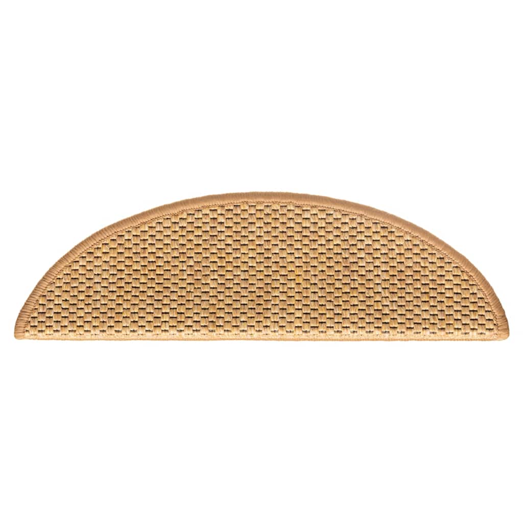 Samoljepljivi otirači za stube 15 kom 56x17x3 cm boja sisala