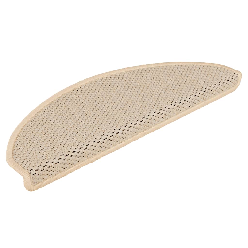 Samoljepljivi otirači za stepenice 15 kom 65 x 21 x 4 cm berber