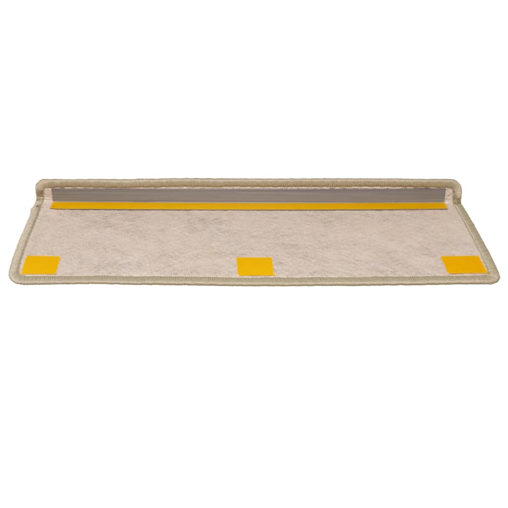 Samoljepljivi otirači za stepenice 15 kom 65x21x4 cm svijetlo zeleni