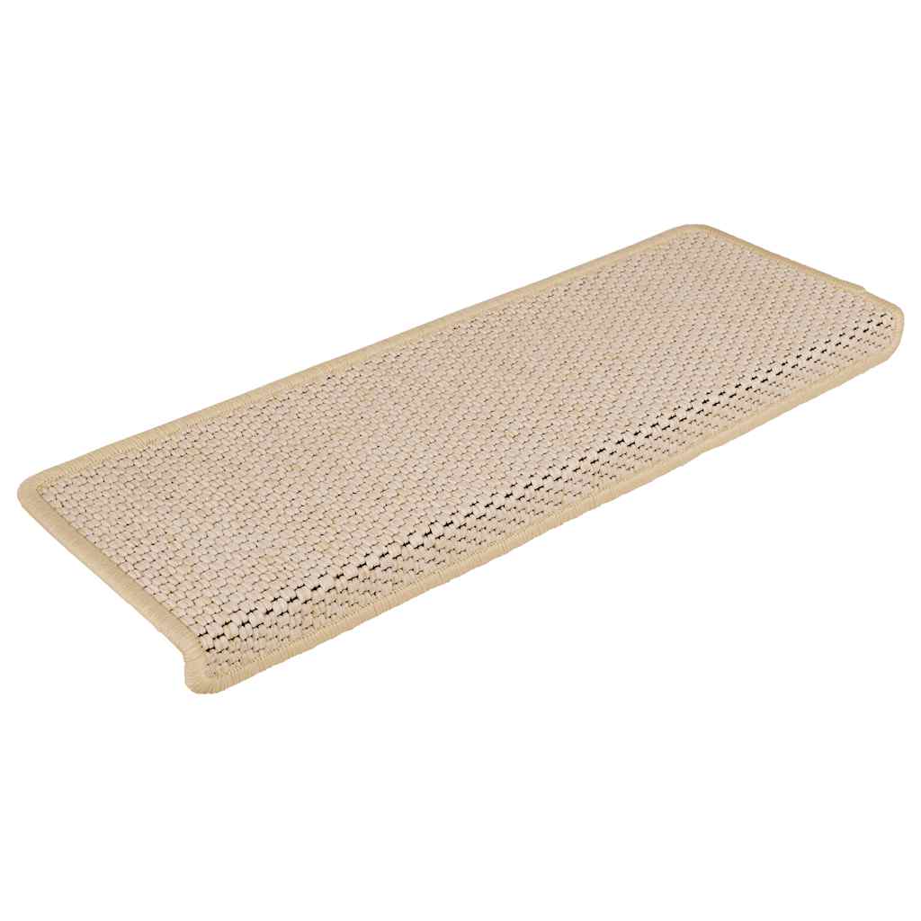 Samoljepljivi otirači za stepenice 15 kom 65x21x4 cm Berber