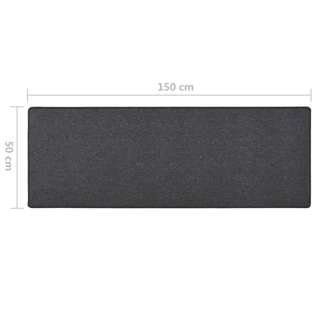 Dugi tepih antracit 50 x 150 cm