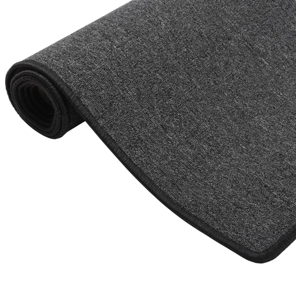 Dugi tepih antracit 80 x 250 cm