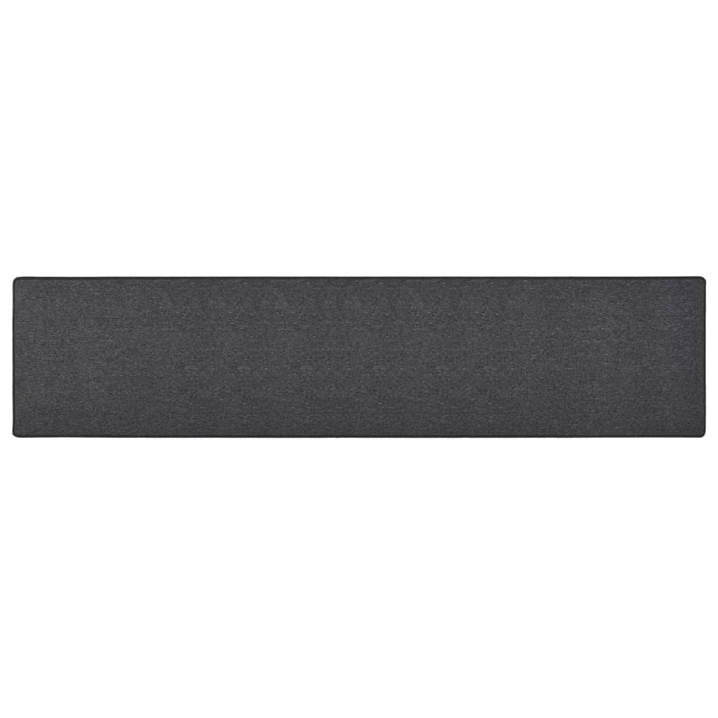 Dugi tepih antracit 80 x 400 cm