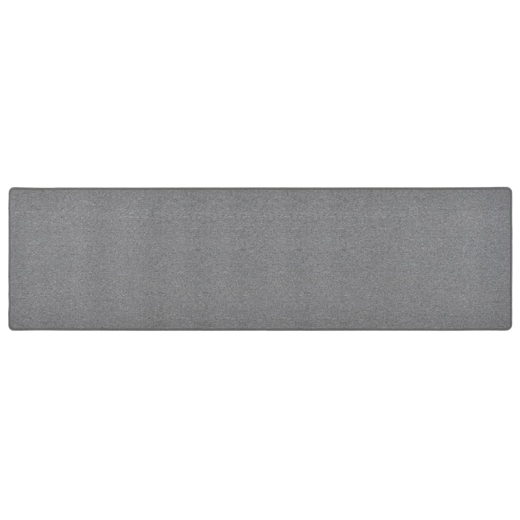 Dugi tepih tamnosivi 50 x 200 cm