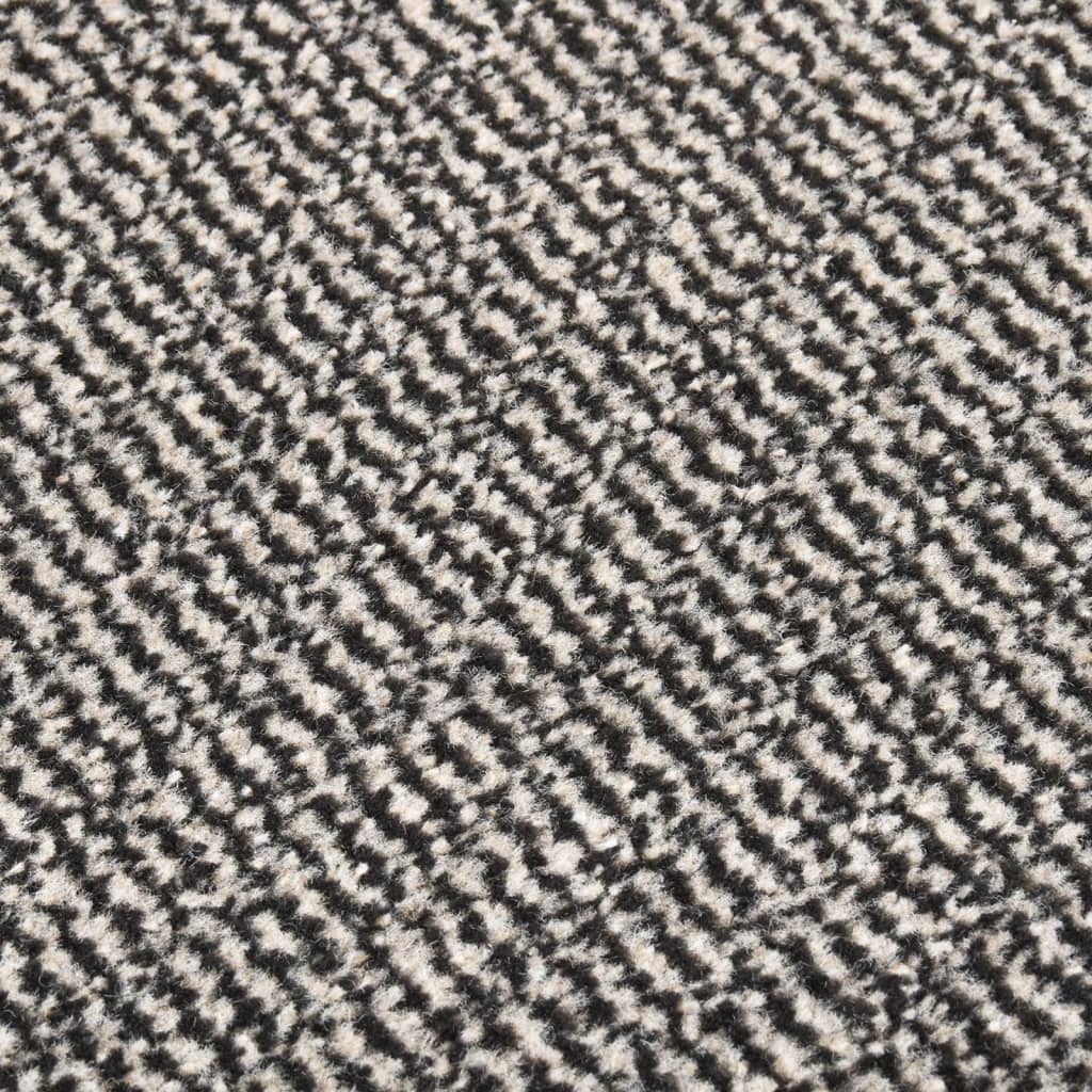 Čupavi otirač 80 x 120 cm svjetlosmeđi