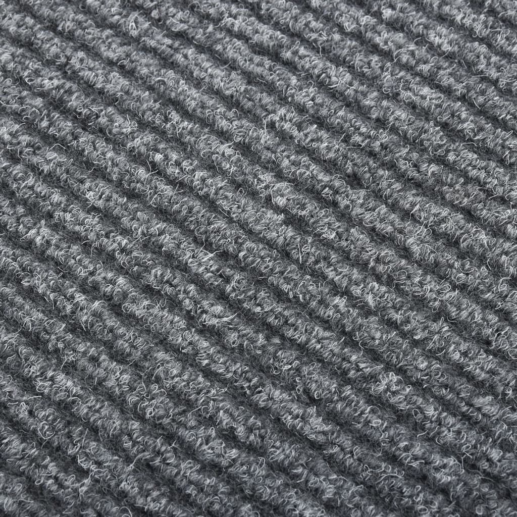 Dugi tepih za hvatanje nečistoće 100 x 200 cm sivi