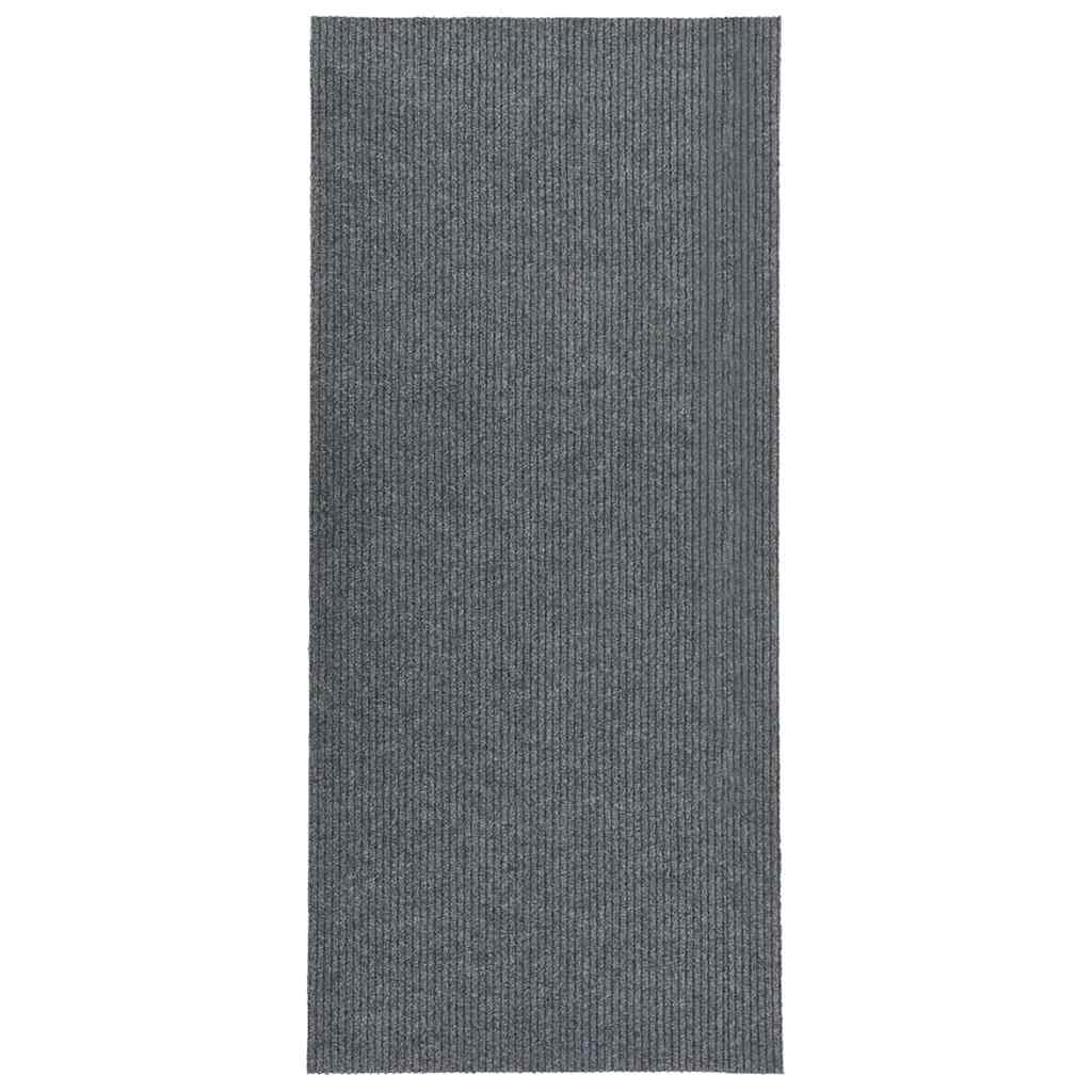 Dugi tepih za hvatanje nečistoće 100 x 250 cm sivi