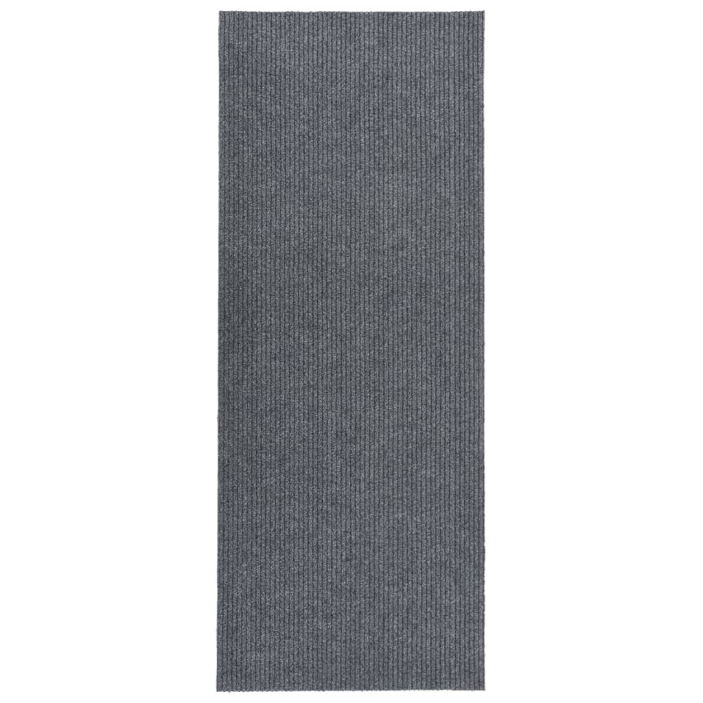 Dugi tepih za hvatanje nečistoće 100 x 300 cm sivi