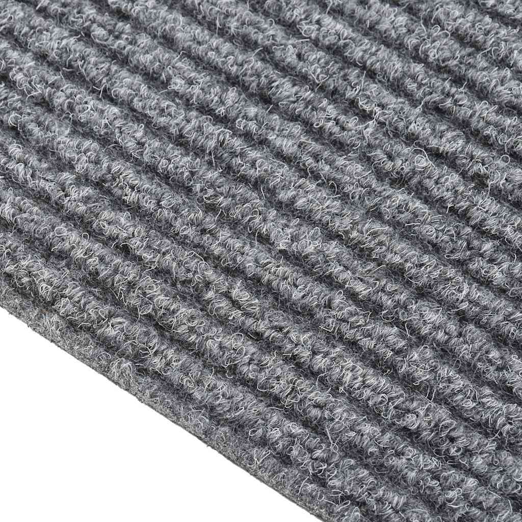 Dugi tepih za hvatanje nečistoće 100 x 400 cm sivi