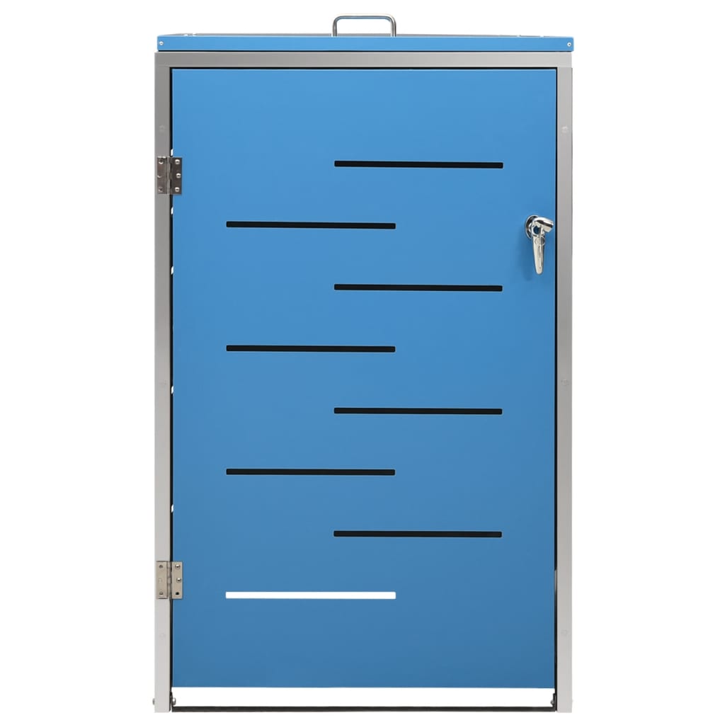 Spremište za kantu za smeće 69x77,5x112,5 cm nehrđajući čelik