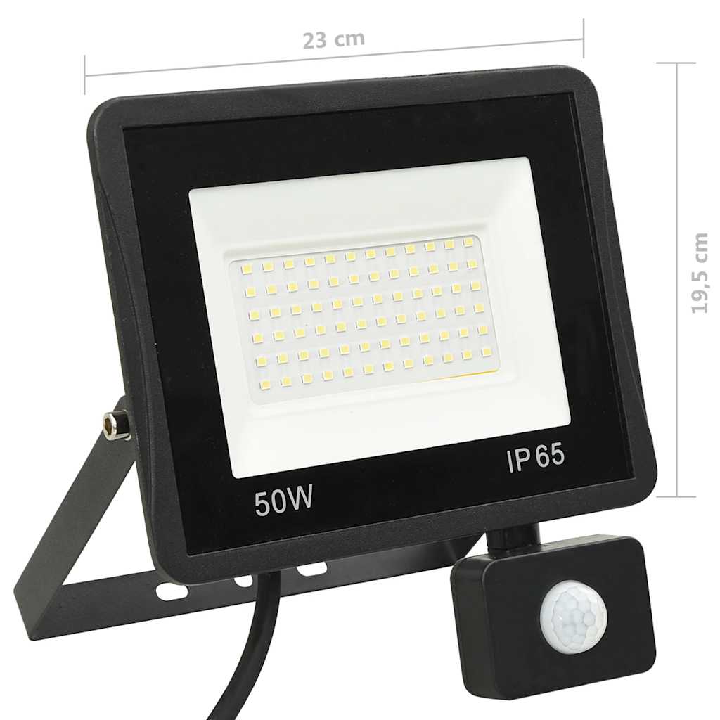 LED reflektor sa senzorom 50 W topli bijeli