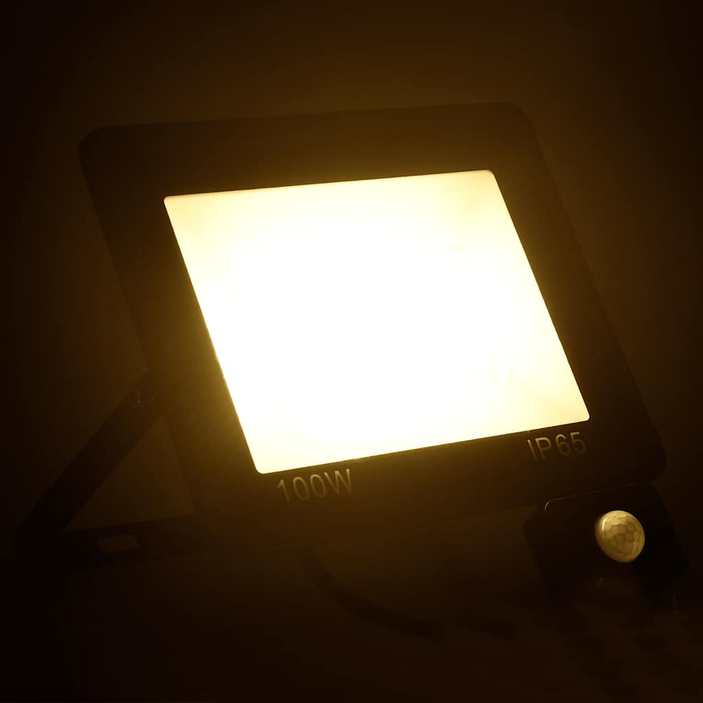 LED reflektor sa senzorom 100 W topli bijeli